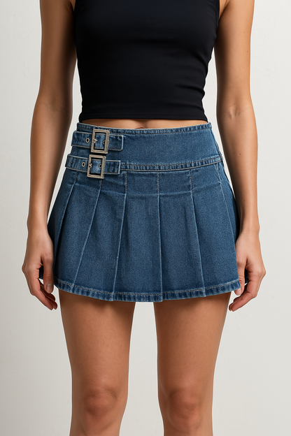 Leah | Women’s Everyday Cotton Street Mini Skirt