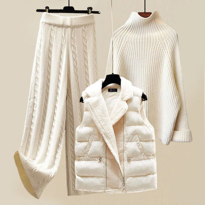 Sabrina | Women’s Three-Piece Knit Set