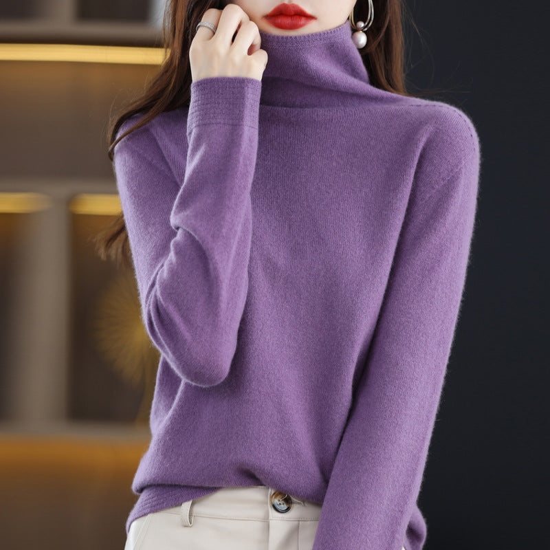 Celeste | Women’s Turtleneck Knit Sweater