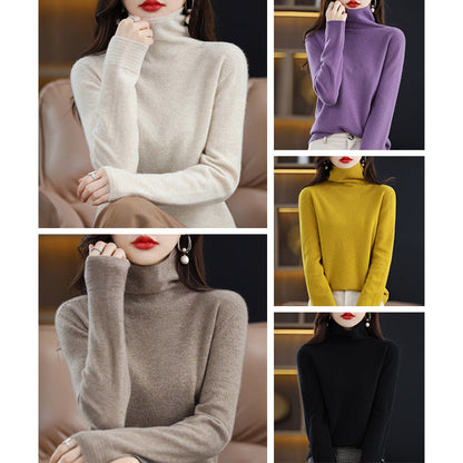 Celeste | Women’s Turtleneck Knit Sweater