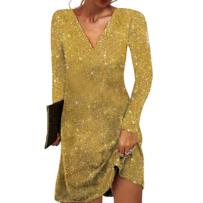 Brynlee | Women’s Elegant V-Neck Wrap Dress