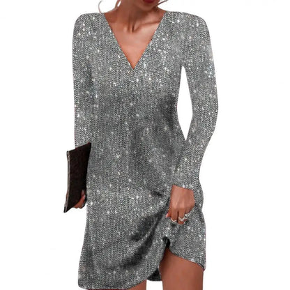 Brynlee | Women’s Elegant V-Neck Wrap Dress
