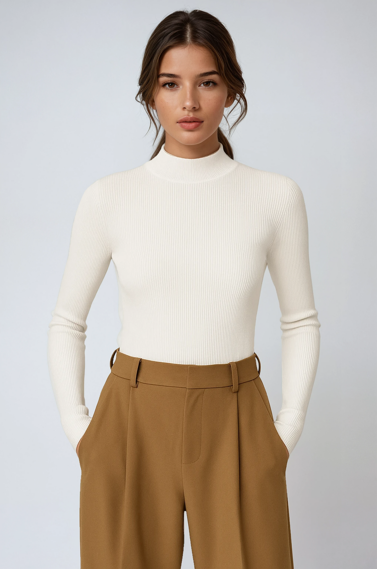 Tessa | Women’s Ribbed Long-Sleeve Sweater