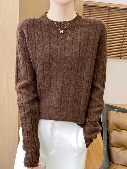 Brielle | Women’s Classic Crew Neck Sweater