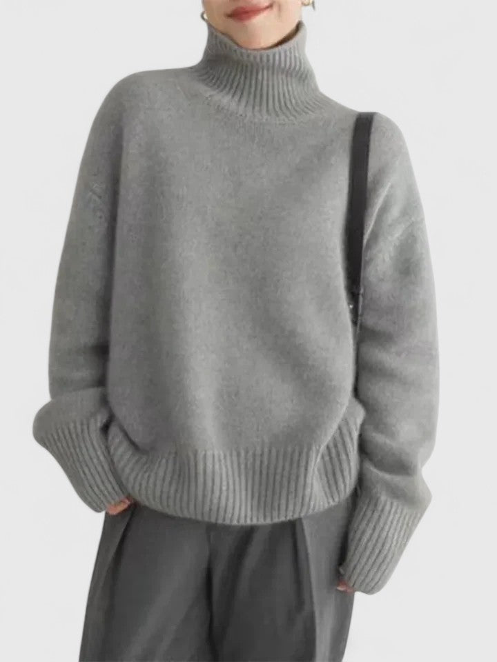 Elysia | Women’s Turtleneck Knit Sweater