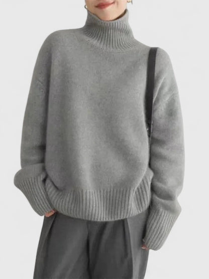 Elysia | Women’s Turtleneck Knit Sweater
