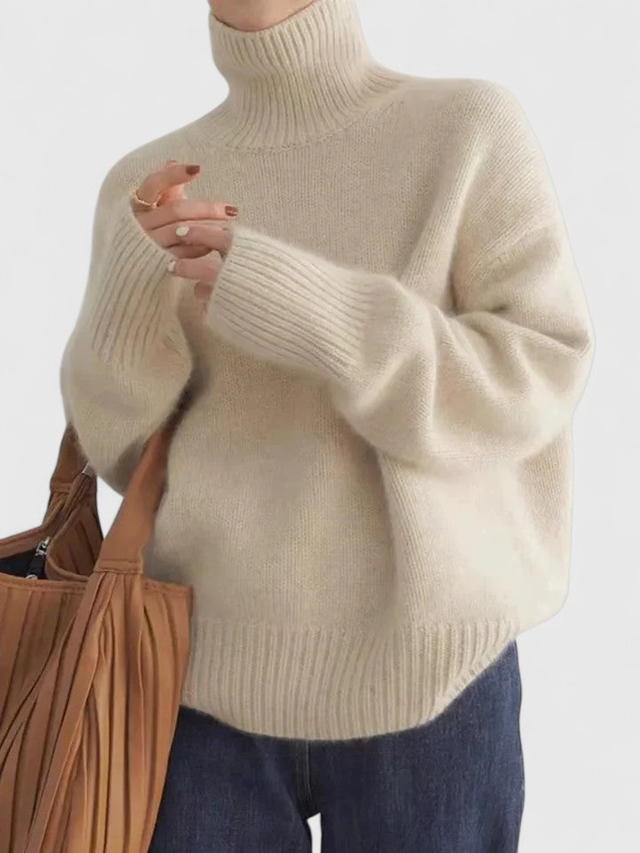 Elysia | Women’s Turtleneck Knit Sweater