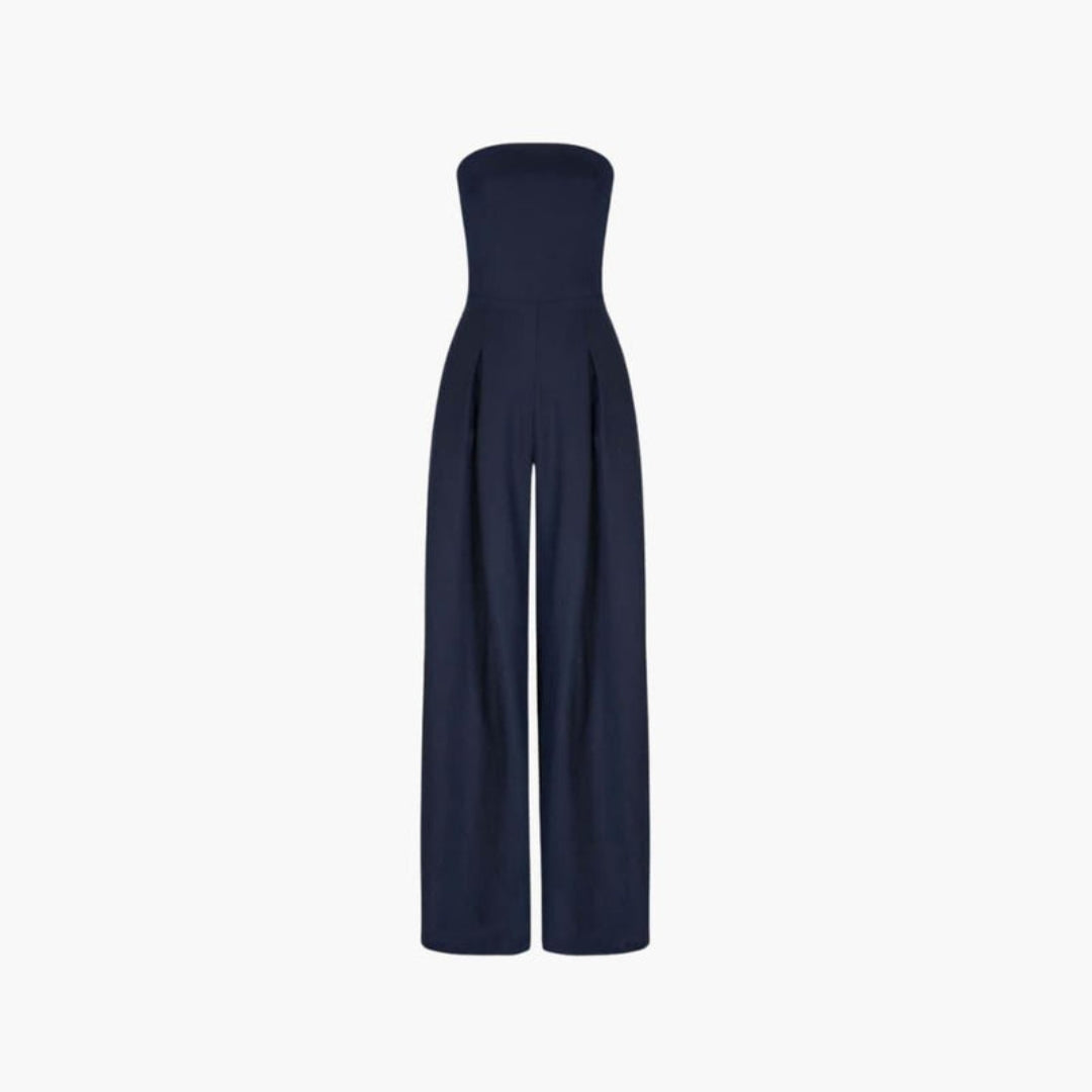 Blaire | Women’s Strapless Wide-Leg Jumpsuit