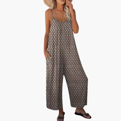 Makenna | Women’s Spaghetti Strap Wide-Leg Jumpsuit