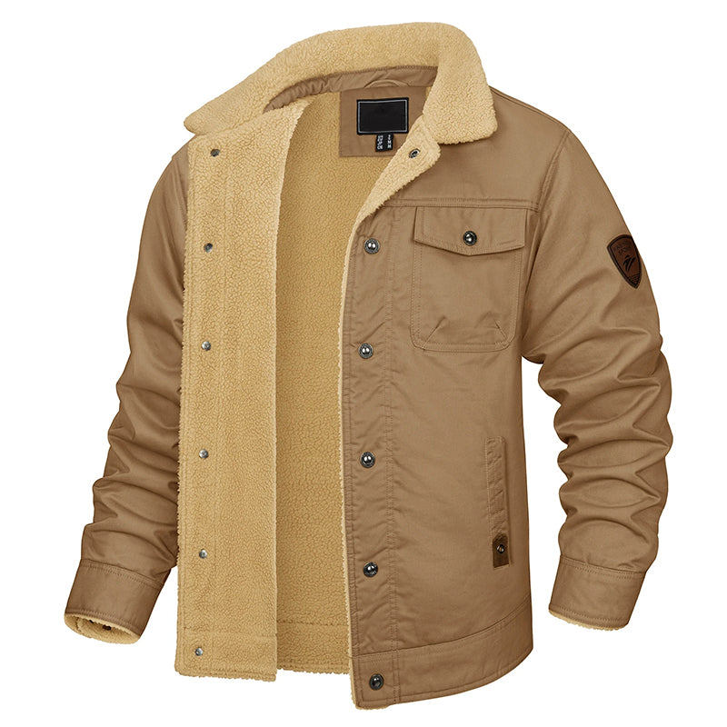 Rourke | Men’s Fleece-Lined Cotton Jacket