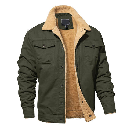 Rourke | Men’s Fleece-Lined Cotton Jacket