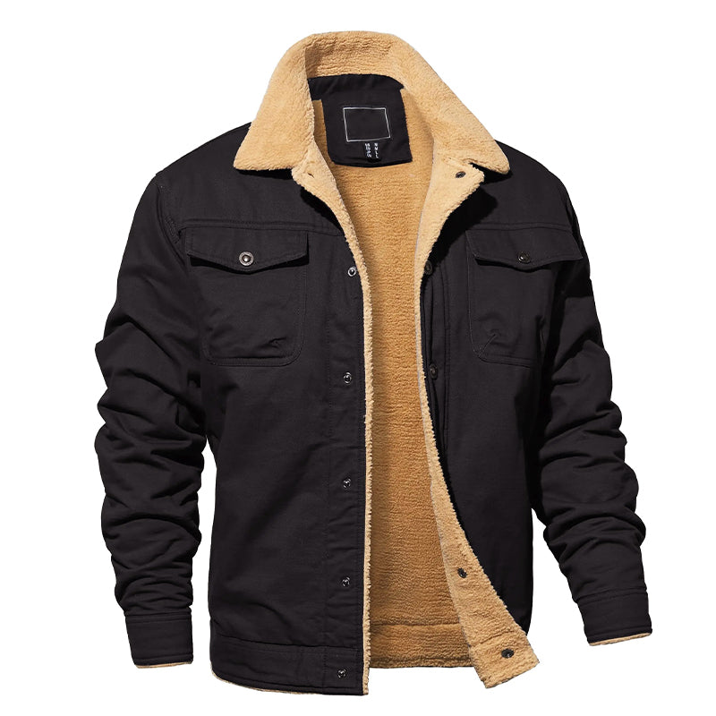 Rourke | Men’s Fleece-Lined Cotton Jacket