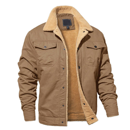 Rourke | Men’s Fleece-Lined Cotton Jacket