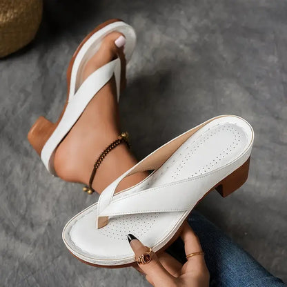 Mireya | Women’s Orthopedic Slip On Sandal Heels