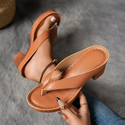 Mireya | Women’s Orthopedic Slip On Sandal Heels