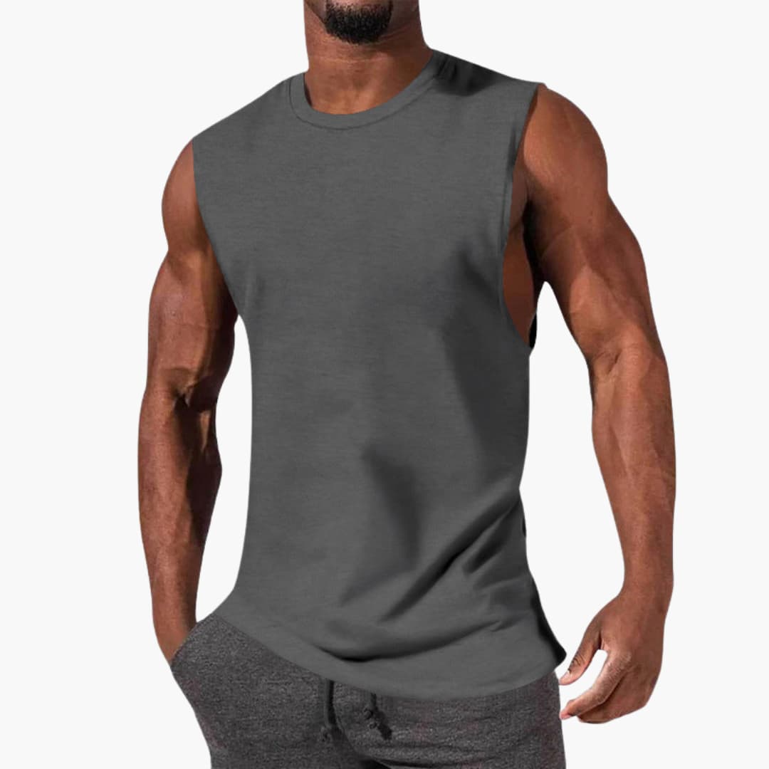 Beckett | Men’s Sports Tank Top with Wide Armholes