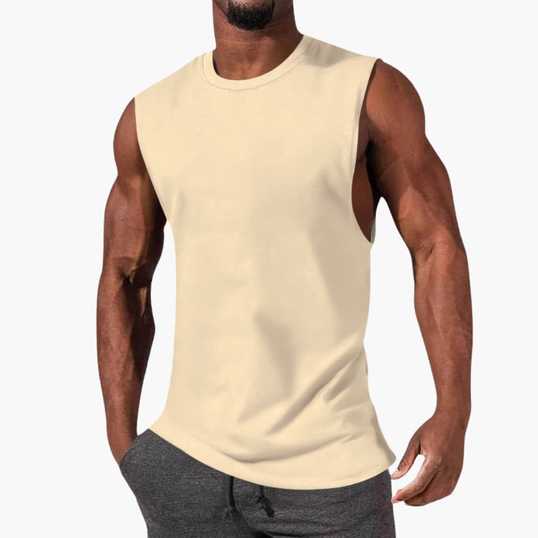 Beckett | Men’s Sports Tank Top with Wide Armholes