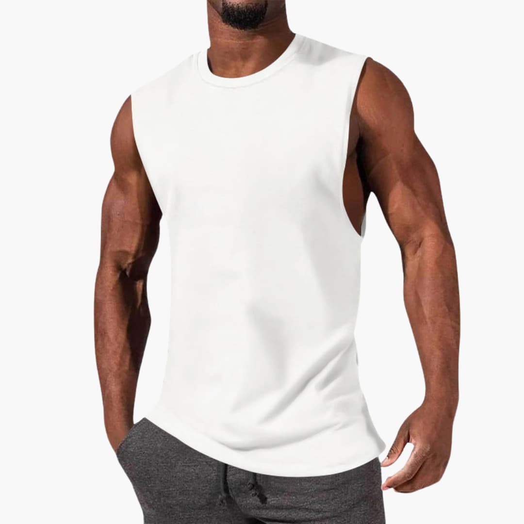Beckett | Men’s Sports Tank Top with Wide Armholes