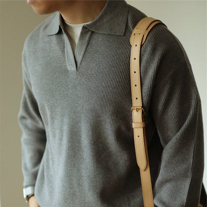 Cyrus | Men’s Long-Sleeve Polo Sweater