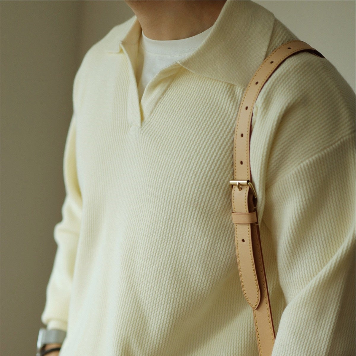 Cyrus | Men’s Long-Sleeve Polo Sweater