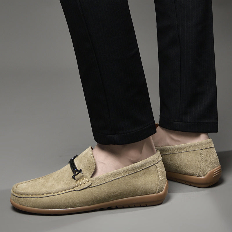 Dante | Men’s Lightweight Suede Casual Loafers