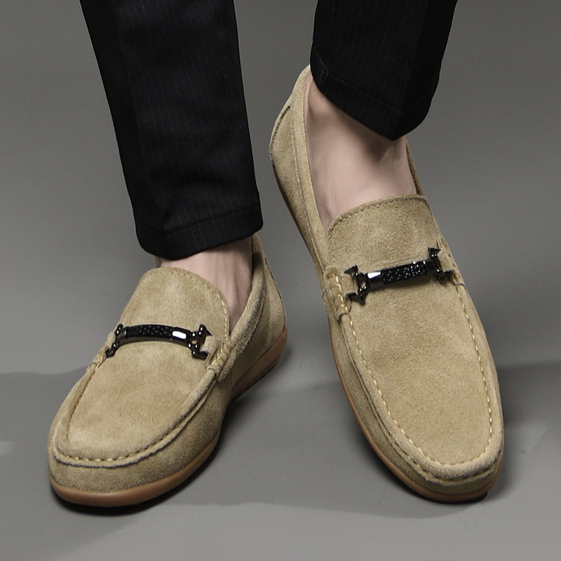 Dante | Men’s Lightweight Suede Casual Loafers