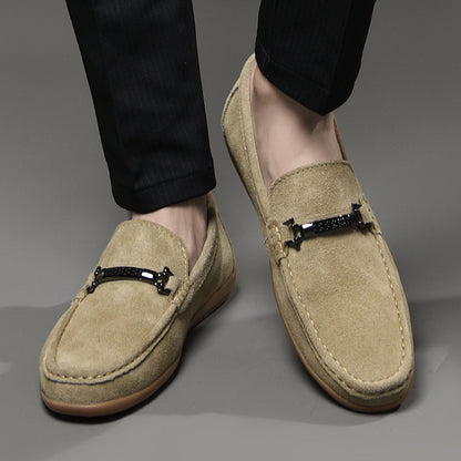 Dante | Men’s Lightweight Suede Casual Loafers