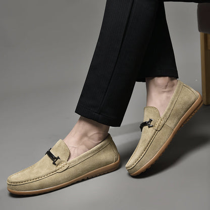 Dante | Men’s Lightweight Suede Casual Loafers