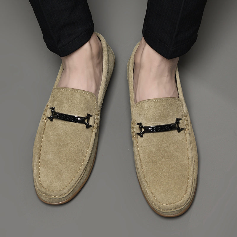 Dante | Men’s Lightweight Suede Casual Loafers