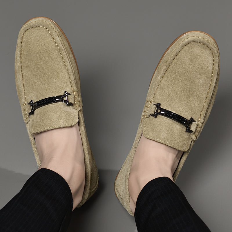 Dante | Men’s Lightweight Suede Casual Loafers