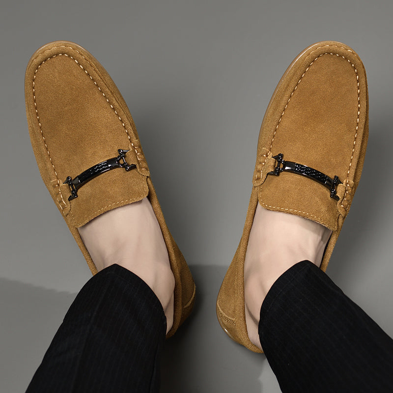 Dante | Men’s Lightweight Suede Casual Loafers