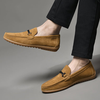 Dante | Men’s Lightweight Suede Casual Loafers