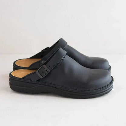 Grayson | Men’s Stylish Leather Slipper Clogs
