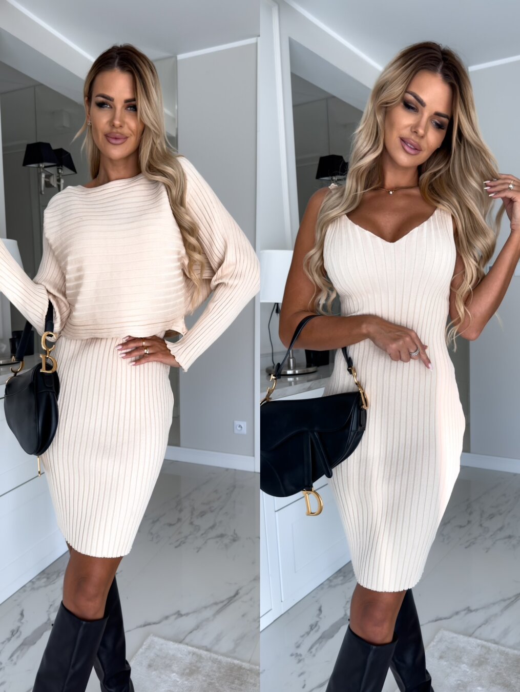 Vireonna | Women’s Knit Dress Set