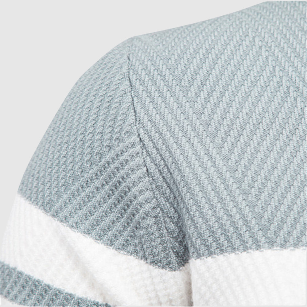 Benedict | Men’s Striped Crew Neck Sweater