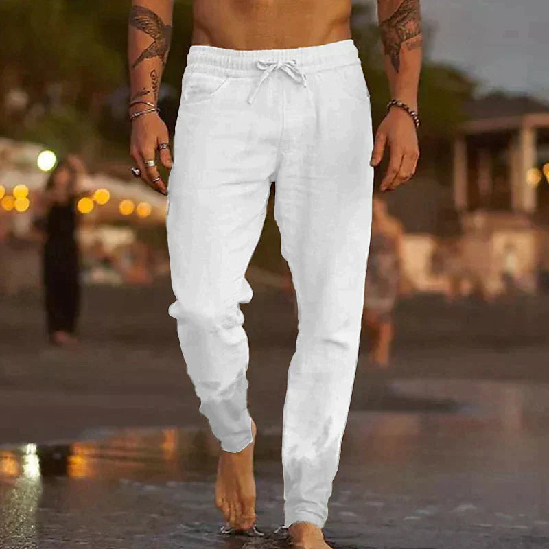 Caedric | Men’s Linen Jogger Pants