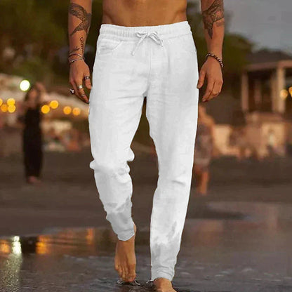 Caedric | Men’s Linen Jogger Pants