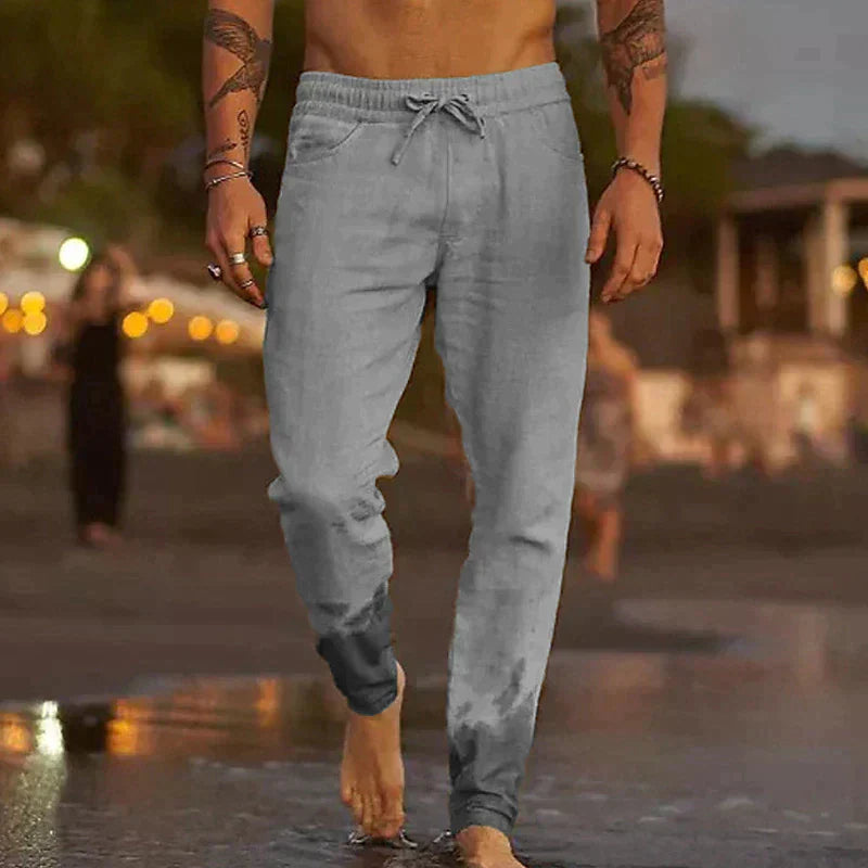 Caedric | Men’s Linen Jogger Pants