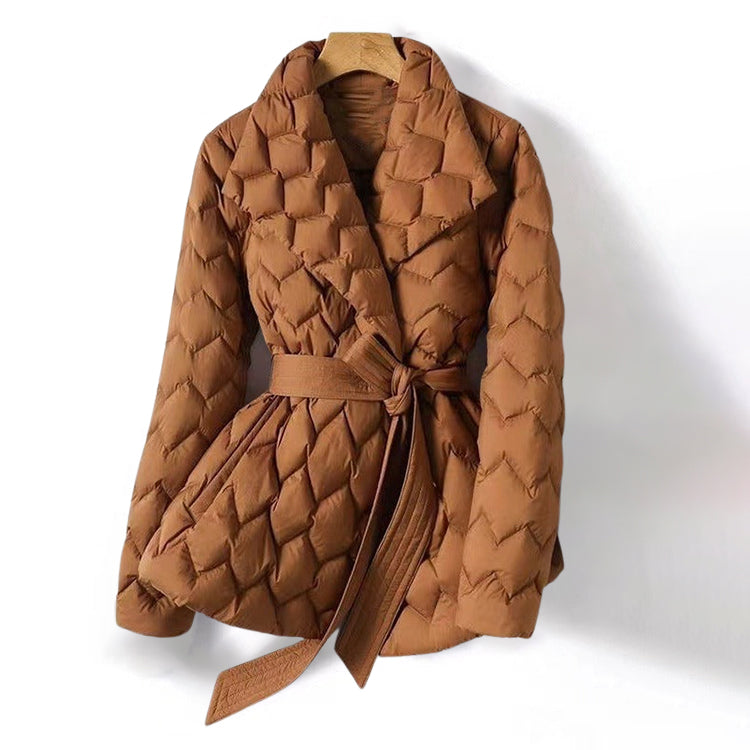 Danica | Women’s Belted Down Jacket