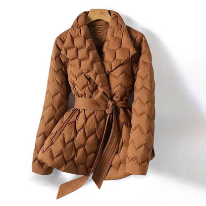 Danica | Women’s Belted Down Jacket