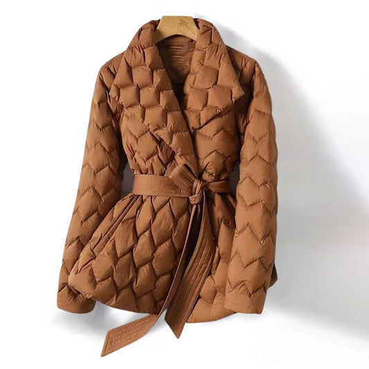 Danica | Women’s Belted Down Jacket