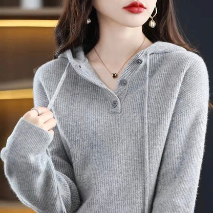 Valencia | Women’s Hooded Knit Sweater
