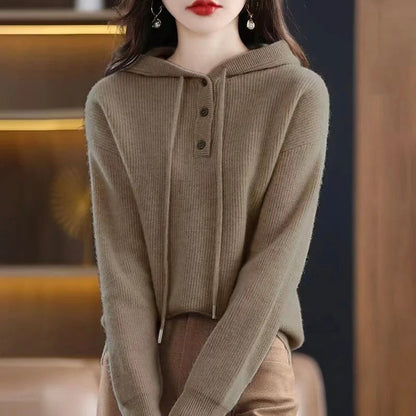 Valencia | Women’s Hooded Knit Sweater