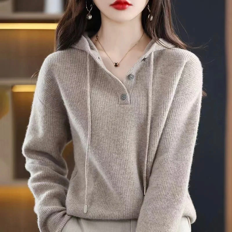 Valencia | Women’s Hooded Knit Sweater