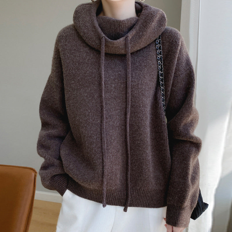 Mavis | Women’s Knit Hooded Sweater