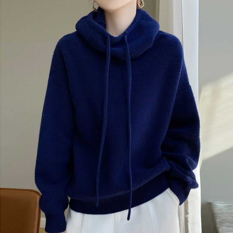 Mavis | Women’s Knit Hooded Sweater