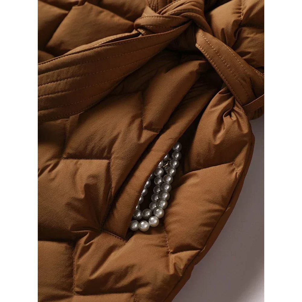 Danica | Women’s Belted Down Jacket