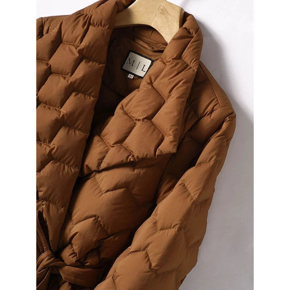 Danica | Women’s Belted Down Jacket