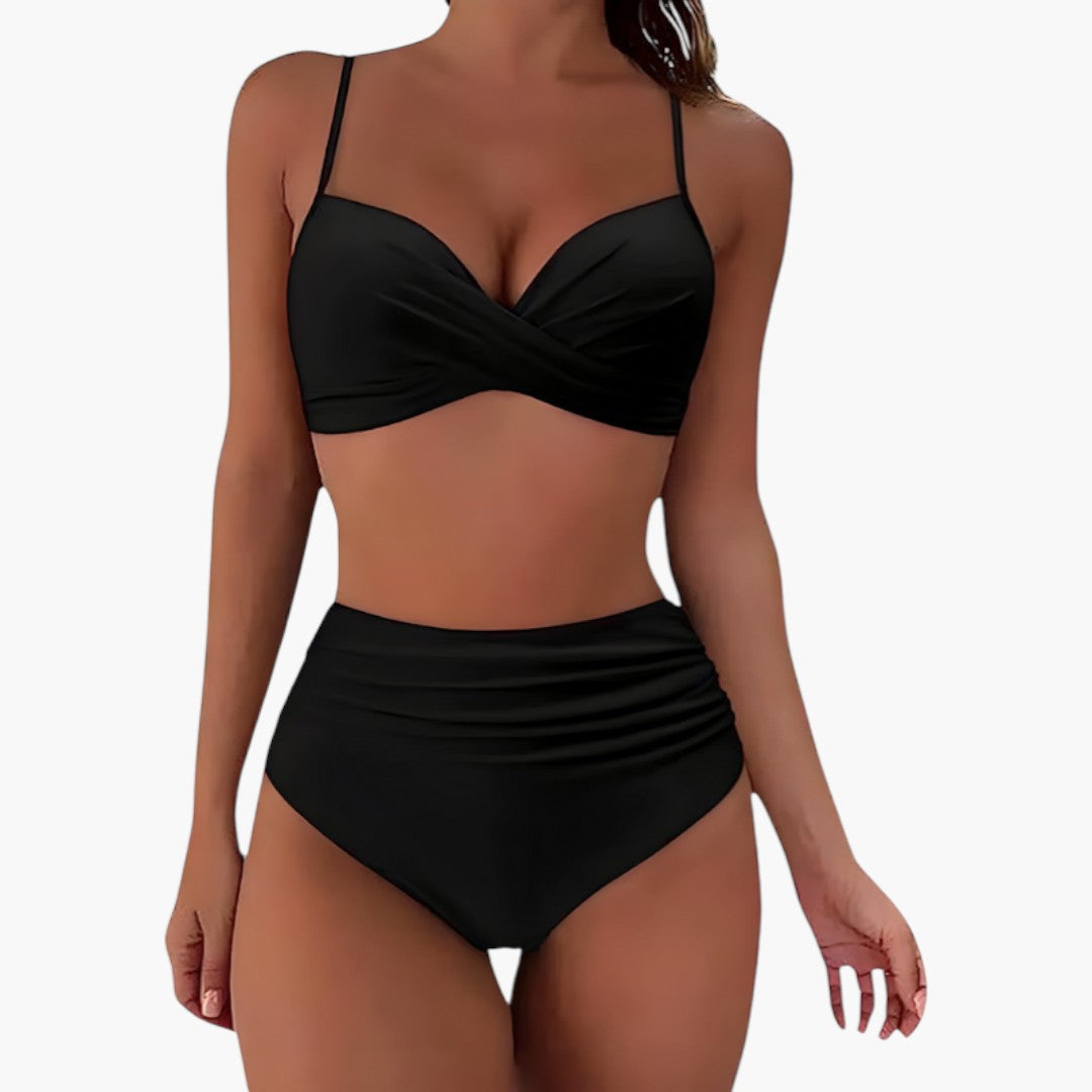 Maren | Women’s High-Waisted Two-Piece Swimsuit Set
