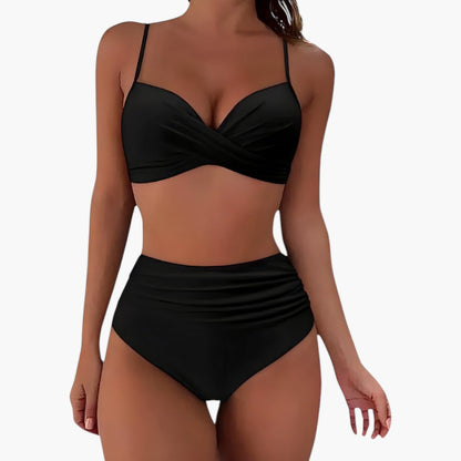 Maren | Women’s High-Waisted Two-Piece Swimsuit Set